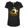 tropical attack Maternity Scoop Neck T-shirt