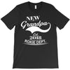 New Grandpa 2018 Rokie Dept. T-Shirt