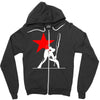 he clash inspired long sleeve Zipper Hoodie