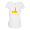 antisocial Maternity Scoop Neck T-shirt