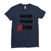 Avengers More Than A Fan Ladies Fitted T-Shirt