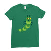 green animal Ladies Fitted T-Shirt