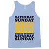 saturday sunday shitday Tank Top