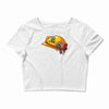 full metal bob Crop Top