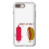 what up dog ketchup hot dog iPhone 8 Plus