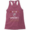 santa capricorn christmas ugly t shirts Racerback Tank