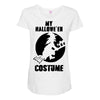 my witch halloween costume Maternity Scoop Neck T-shirt