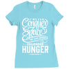 conquer the space Ladies Fitted T-Shirt