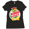 king koopa Ladies Fitted T-Shirt