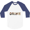 uk grime 3/4 Sleeve Shirt