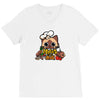 moga's famous bbq V-Neck Tee