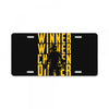 winner winner chicken dinner 3y License Plate