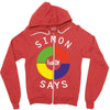 simon says funny Zipper Hoodie
