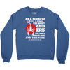 as a scorpio i have 3 sides Crewneck Sweatshirt