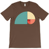 fibonacci golden ratio colorful T-Shirt