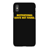 motivation not found iPhoneX
