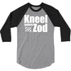 kneel before zod 3/4 Sleeve Shirt