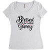 Blessed to be Called Granny Women's Triblend Scoop T-shirt