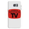 as seen in front of the the tv Samsung Galaxy S7