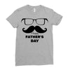 happy father's day Ladies Fitted T-Shirt