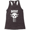 bassist skull Racerback Tank