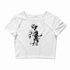 saiyan sun Crop Top