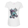 summer cthulhu Maternity Scoop Neck T-shirt