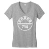 rorer 714 Women's V-Neck T-Shirt