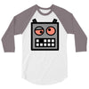 robot funny 3/4 Sleeve Shirt