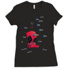deadpool Ladies Fitted T-Shirt