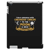 I Love Someone with Childhood Cancer to The Moon and Back to Infinity iPad 3 and 4 Case