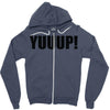 yuup humour Zipper Hoodie