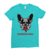 french kiss Ladies Fitted T-Shirt
