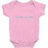 the book was better Baby Onesie