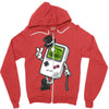 old gameboy Zipper Hoodie