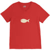 fish V-Neck Tee
