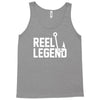 reel legend funny lure father's day country fishing bass humor Tank Top