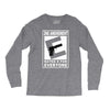 second amendment rated e for everyone Long Sleeve Shirts