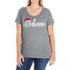 believe Ladies Curvy T-Shirt