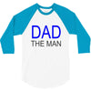 dad the man 3/4 Sleeve Shirt