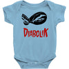 diabolik fumetto manga Baby Onesie