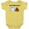 best friends forever Baby Onesie