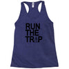 run the trap mens trap music t shirt dope swag hipster flosstradamus t Racerback Tank