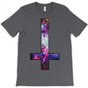inverted galaxy cross funny  religion banter space fashion new T-Shirt