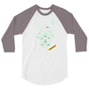 light off 3/4 Sleeve Shirt
