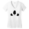 Chicken and Little Chick Women's V-Neck T-Shirt
