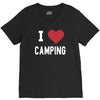 i love camping! V-Neck Tee