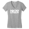 nicky romero electro house music Women's V-Neck T-Shirt