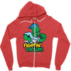 cholla cactus mascot Zipper Hoodie