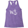 w anchor Racerback Tank